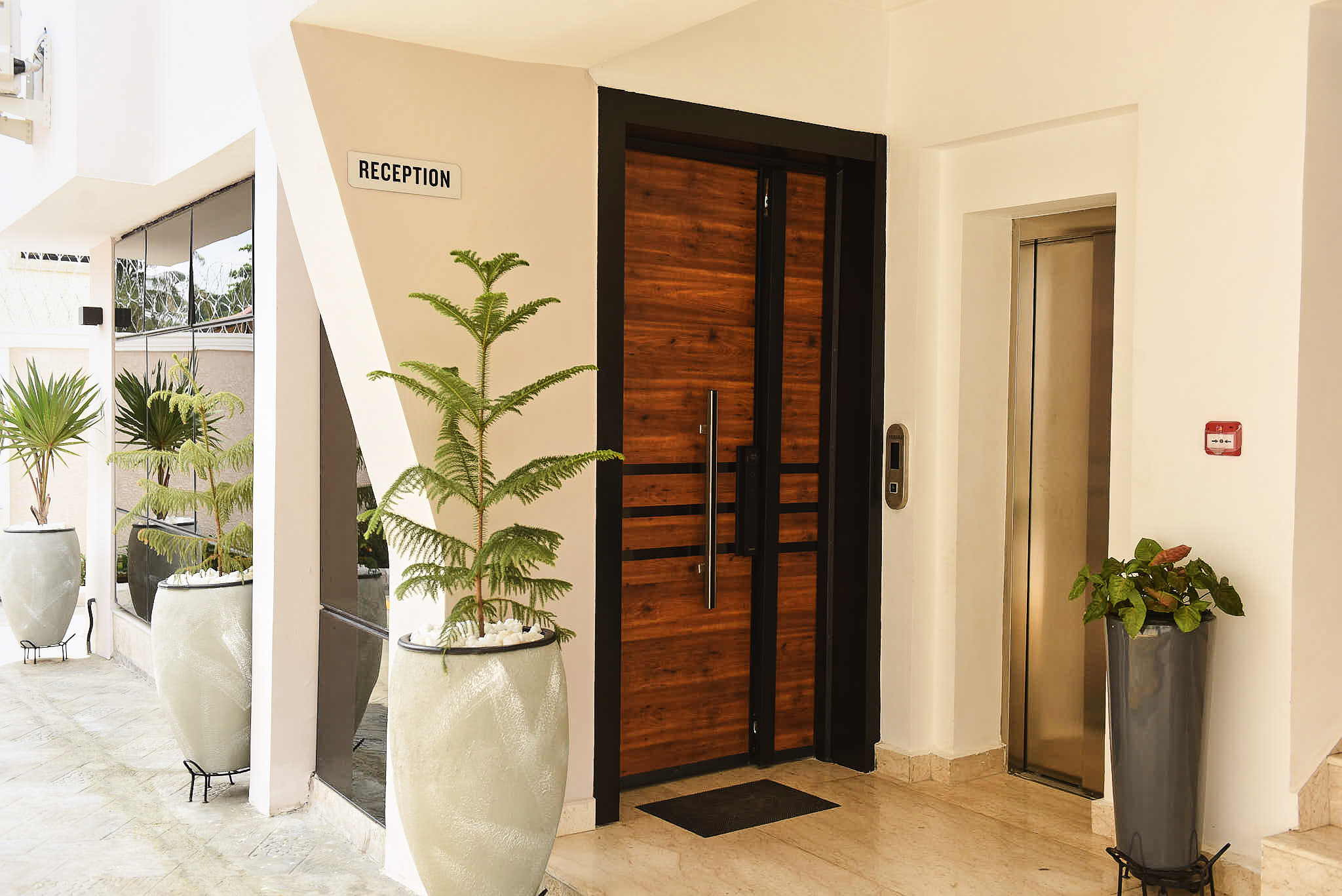 Reception & entrance